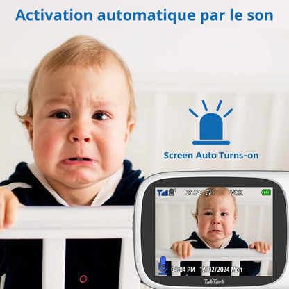 Camera de surveillance pour bébé avec moniteur