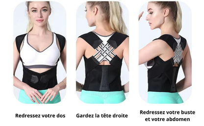 Sangles dorsales | Correcteur de posture